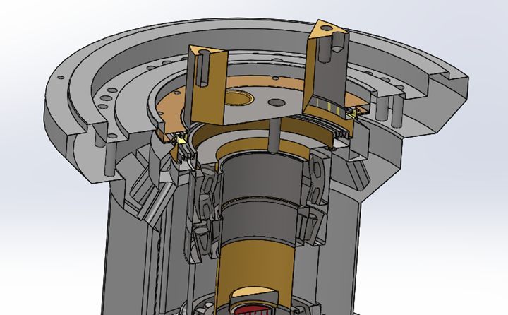 木屑顆粒機的壓輪總成結構 木屑顆粒機的壓輪總成結構